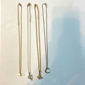 Bundle of four necklaces